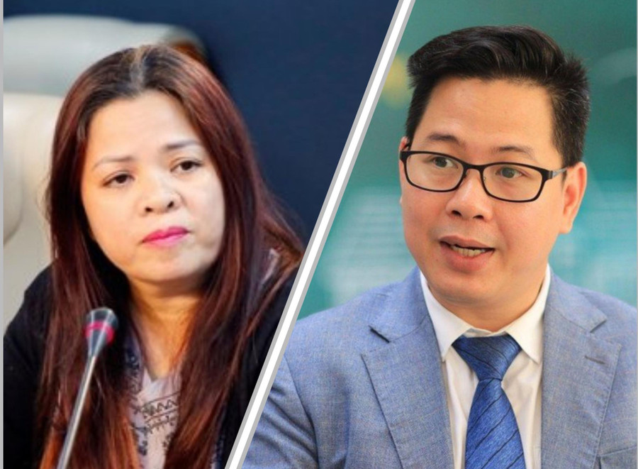 PGS.TS Trần Thành Nam (phải) và TS Vũ Thu Hương (trái). Ảnh: NVCC. PGS.TS Trần Thành Nam (phải) và TS Vũ Thu Hương (trái). Ảnh: NVCC.