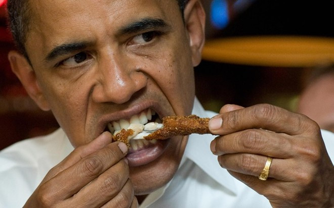 Lễ hội đùi ếch Fellsmere (Mỹ): Hàng năm vào tháng 1 ở Florida, hơn 80.000 du khách tụ họp để thưởng thức những món ăn độc đáo làm từ ếch và quyên góp cho trẻ em trong khu vực.