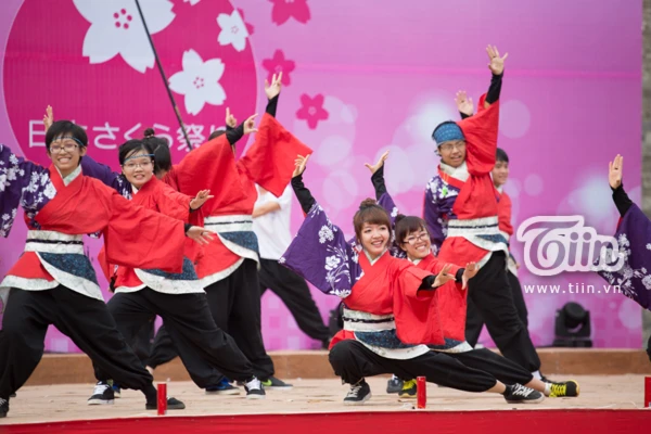 Giới trẻ Hà thành xúng xính kimono tạo dáng bên hoa anh đào