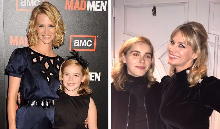 Kiernan Shipka và January Jones