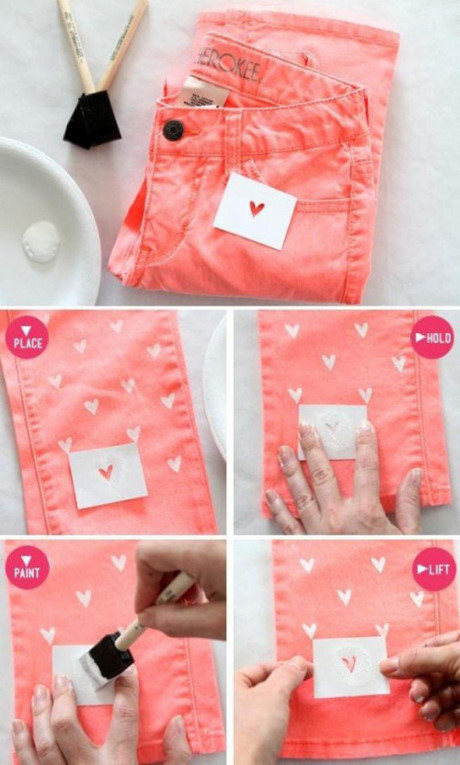 10 cách làm mới chiếc quần jean cũ - Ảnh 4 10 cach lam moi chiec quan jean cu - Anh 4