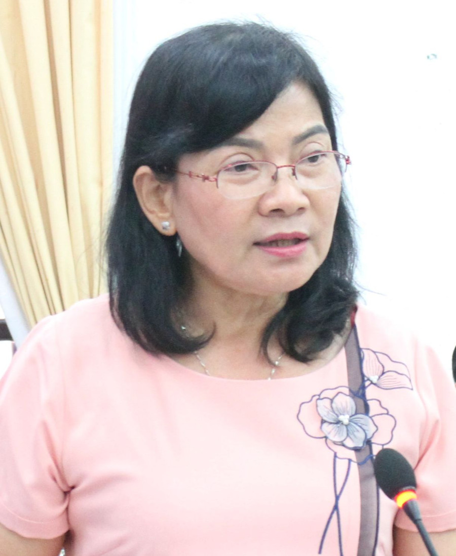 Bà Lâm Thị Sang.