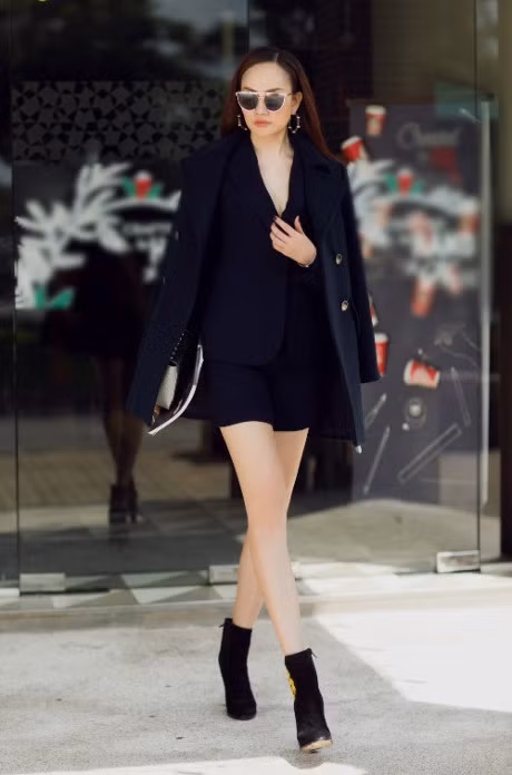 A hau Kim Duyen dien phong phanh giua dong gia lanh - Anh 11