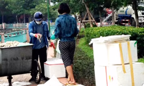 Dieu tra viec lay ca chet ho Tay dong vao thung xop - Anh 1