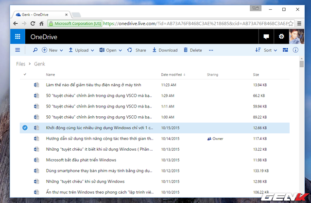 Office và OneDrive – Sự kết hợp hoàn hảo cho dân văn phòng ảnh 8 Office và OneDrive – Sự kết hợp hoàn hảo cho dân văn phòng ảnh 8