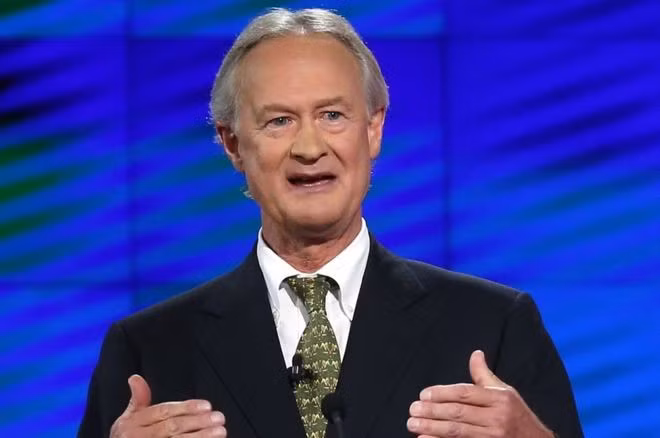 Cựu thống đốc Lincoln Chafee. Ảnh: AFP