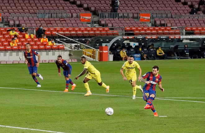 Messi cũng có bàn thắng đầu tiên tại La Liga 2020-2021.