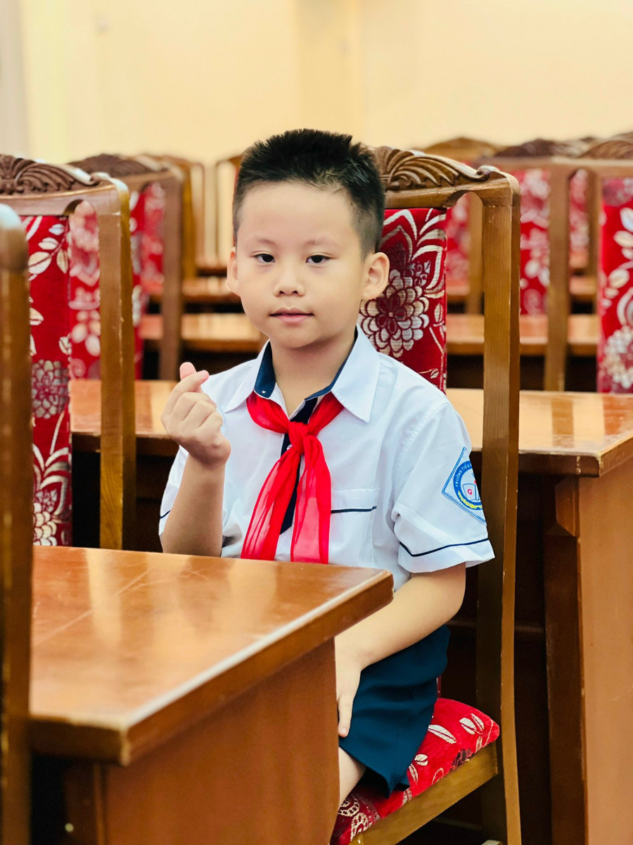 Chân dung học sinh Thái An.