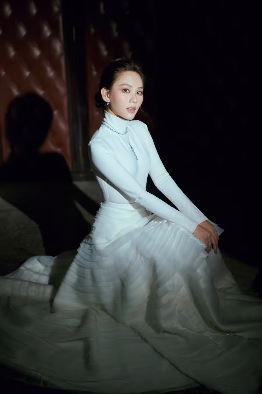 Cận cảnh nhan sắc cùng thần thái sang trọng của Hoa hậu Mai Phương.