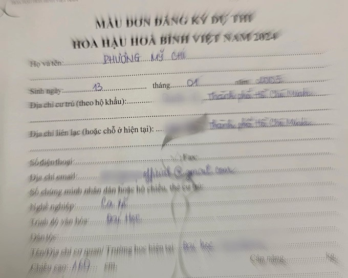 Phương Mỹ Chi gây bất ngờ đăng ký tham gia Miss Grand Vietnam 2024.