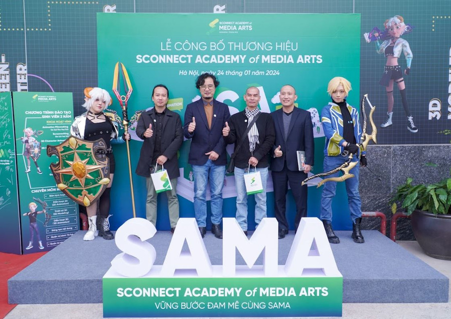Sconnect Academy of Media Arts (SAMA) là trường đào tạo Hoạt hình - Game đầu tiên tại Việt Nam. Sconnect Academy of Media Arts (SAMA) là trường đào tạo Hoạt hình - Game đầu tiên tại Việt Nam.