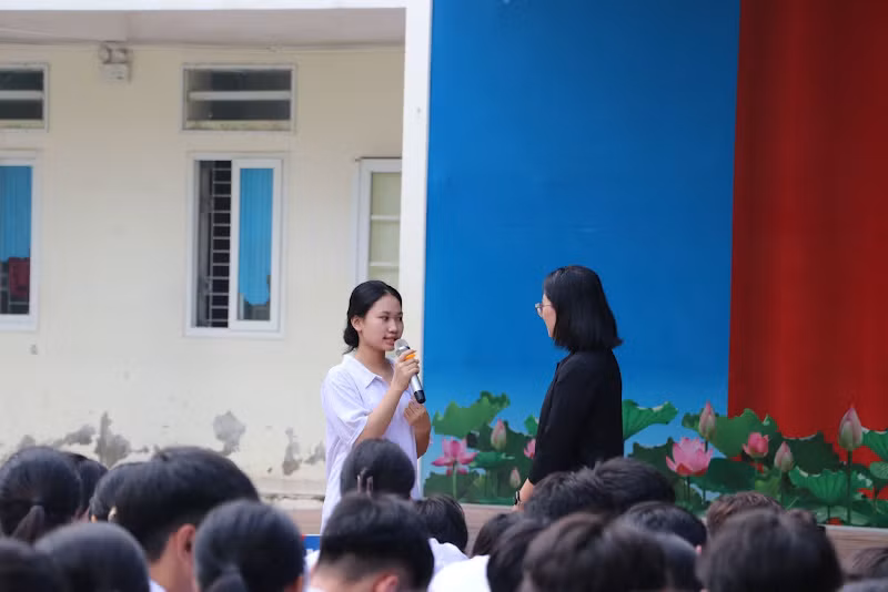 “Phỏng vấn mô phỏng” - Hình thức hướng nghiệp mới (Ảnh do Học viện đào tạo hoạt hình Quốc tế Sconnect cung cấp)