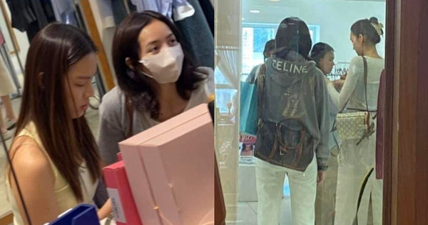 Lisa (BLACKPINK) cùng những người bạn vừa có chuyến shopping tại Việt Nam.
