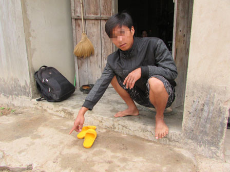 Con trai bà Liễu chỉ nơi mẹ mình bị thủ phạm truy sát