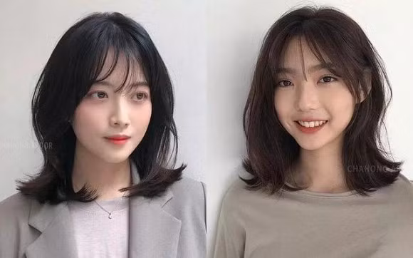 trán hẹp, trán ngắn nên để kiểu tóc nào, kiểu tóc cho người trán ngắn