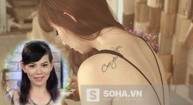 Nữ MC nổi tiếng VTV để lộ hình xăm đặc biệt