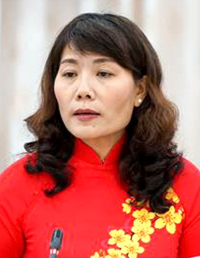 Bà Trần Thị Ngọc Diễm. Bà Trần Thị Ngọc Diễm.