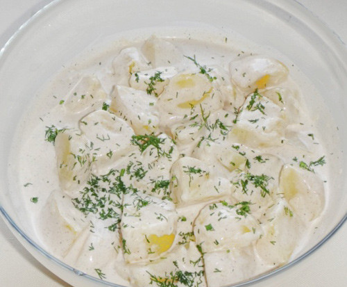 Salad khoai tây tươi ngon, hấp dẫn ảnh 10 Salad khoai tây tươi ngon, hấp dẫn - 10