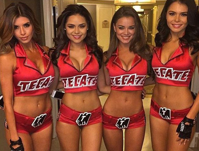 4 giai nhân tuyệt sắc làm lu mờ trận Mayweather và Pacquiao