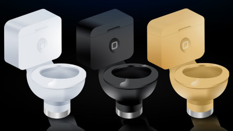 Toilet ở trụ sở Apple mới được lấy cảm hứng từ... iPhone - Ảnh 1 Toilet o tru so Apple moi duoc lay cam hung tu... iPhone - Anh 1