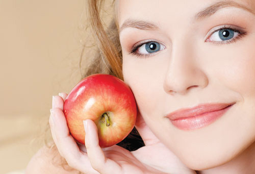 Mặt nạ táo giúp ngừa nếp nhăn cho da. mặt nạ chống lão hóa cho da