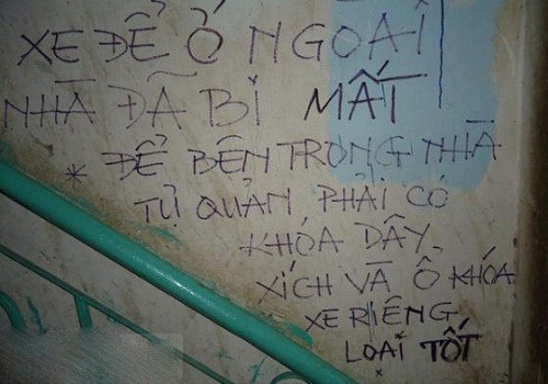 Xe để đâu cũng vậy, cẩn thận vẫn tốt hơn.