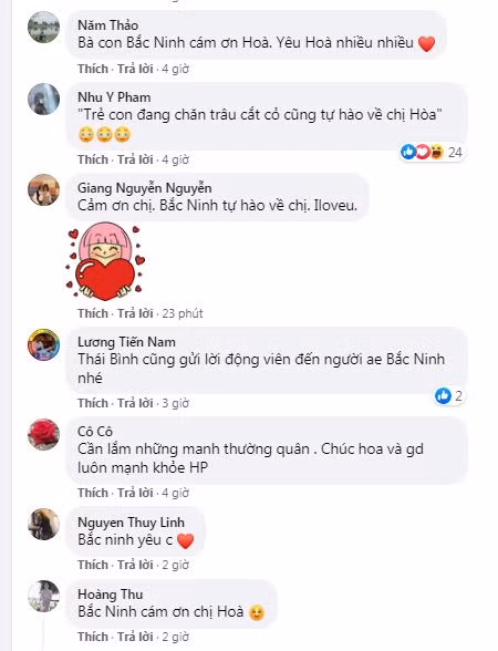 Nghĩa cử cao đẹp này của Hòa Minzy đã nhận được nhiều sự khen ngợi và ủng hộ từ mọi người.