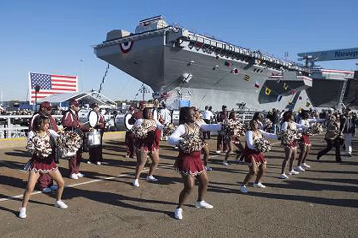 Tàu sân bay USS Gerald R. Ford.