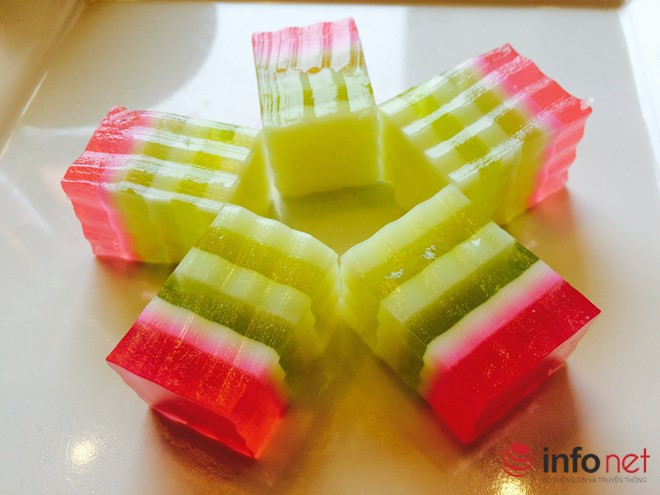 Thạch rau câu cầu vồng thanh mát dễ làm ảnh 1 Thạch rau câu cầu vồng thanh mát dễ làm ảnh 1