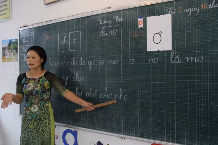 Phụ cấp thâm niên nhà giáo đáp ứng tâm tư, nguyện vọng của GV. Ảnh: TG - chụp tại thời điểm chưa có dịch Covid-19.