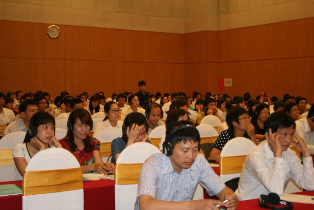 Các đại biểu tham dự Hội thảo