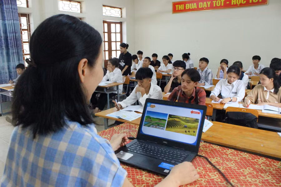 Năm 2023, tỷ lệ học viên đậu tốt nghiệp tại Trung tâm GDTX - GDNN huyện Thạch Hà đạt gần 99%.