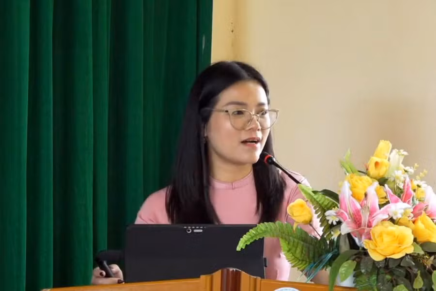 Đ/c Ngô Thị Mai Phương-Chuyên viên Phòng GDMN, Sở GD&amp;ĐT triển khai một số văn bản mới thuộc lĩnh vực GDMN do Bộ GD&amp;ĐT ban hành