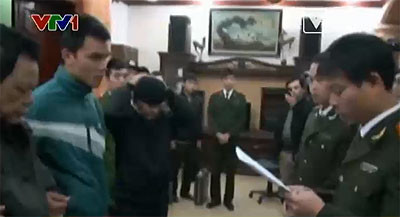 Đối tượng Nguyễn Trường Sơn bị bắt