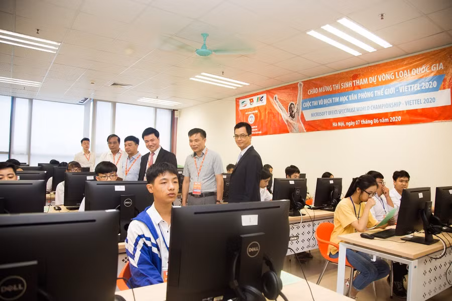 Cuộc thi khẳng định tầm quan trọng, tạo tiền đề xây dựng thế hệ lao động trẻ thành thạo công nghệ thông tin.