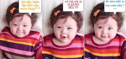 Những bức ảnh chế hài hước nhất của con gái Elly Trần - Ảnh 8