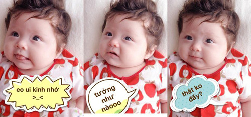 Những bức ảnh chế hài hước nhất của con gái Elly Trần