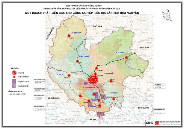 Đầu tư gần 1800 tỷ xây KCN Sông Công II