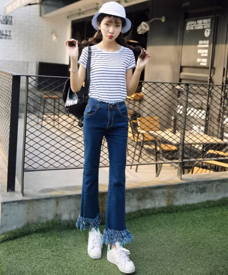 4 xu huong quan denim dang duoc ua chuong nhat - Anh 7