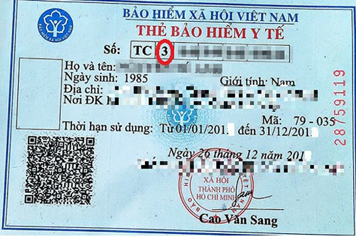 Nhìn vào thẻ BHYT, bạn sẽ biết ngay mức hưởng BHYT là bao nhiêu phần trăm