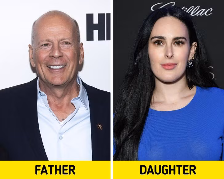 Bruce Willis và con gái Rumer Willis