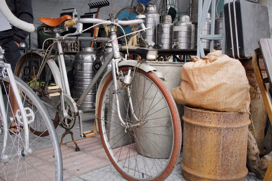 Xe đạp cổ Meca Dural - được sản xuất cách đây gần 100 năm.