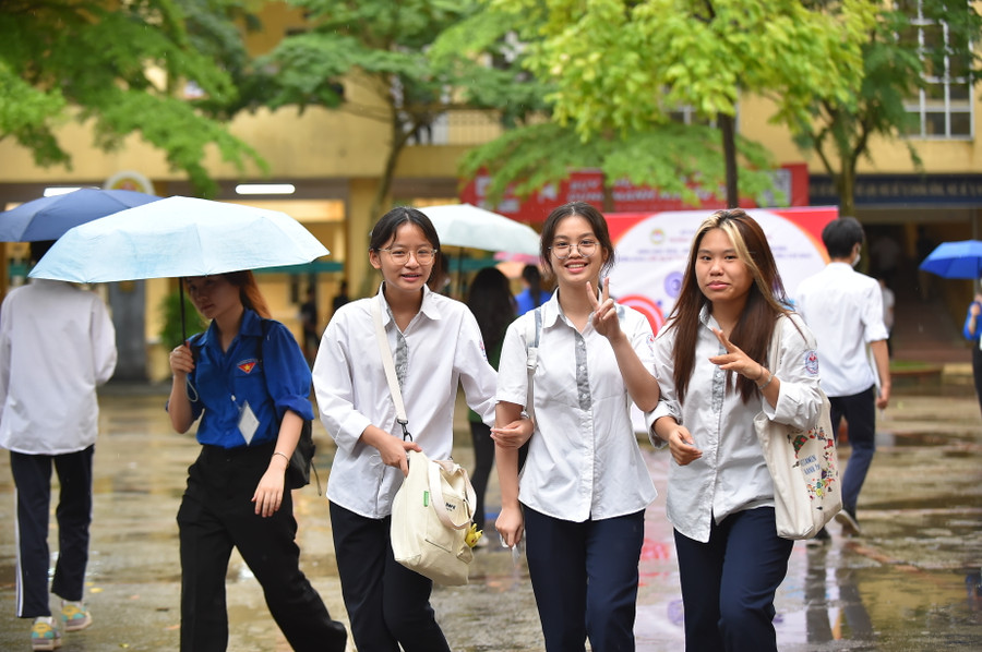 Thí sinh tham dự Kỳ thi tốt nghiệp THPT năm 2023.