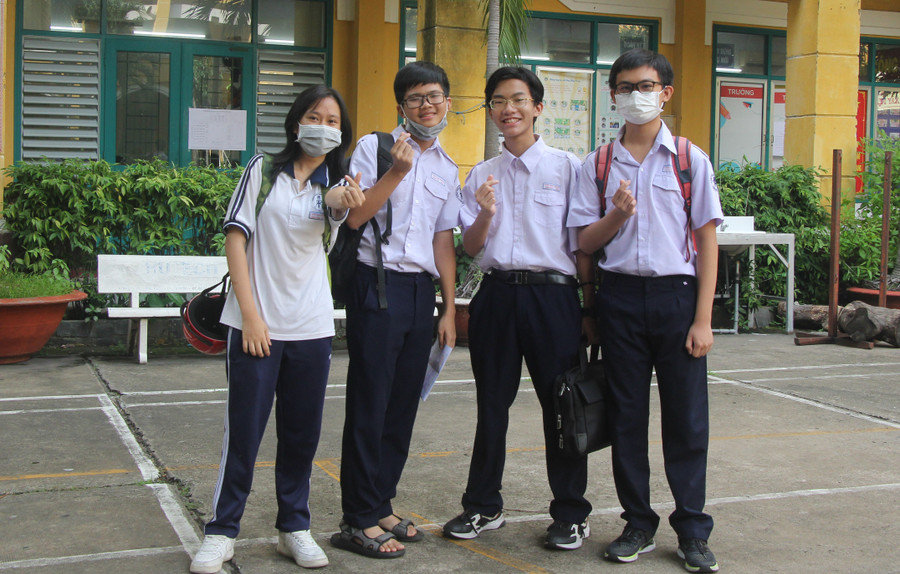 Học sinh TPHCM tham gia kỳ thi tuyển sinh lớp 10 năm 2023. Ảnh: M.A