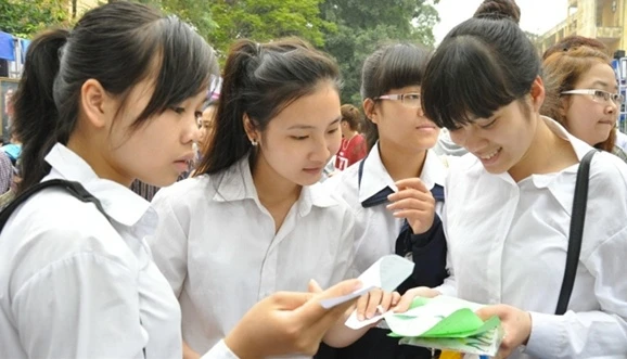 Hà Nội: Thí sinh quận nội thành thi tại cụm thi đại học