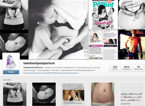 Thăm “nơi” các mẹ thỏa thuê khoe bụng phệ sau sinh - 1