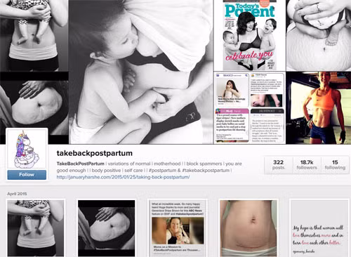 Thăm “nơi” các mẹ thỏa thuê khoe bụng phệ sau sinh - 1