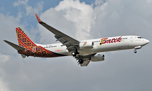 Một phi cơ của Batik Air. Ảnh: Plane Spotter. PK-LBM-Batik-Air-Boeing-737-90-5282-7953