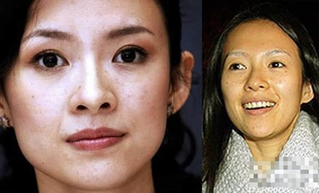 Mặt mụn, ngực lép, yết hầu thô của mỹ nhân Trung Quốc Mat mun, nguc lep, yet hau tho cua my nhan Trung Quoc