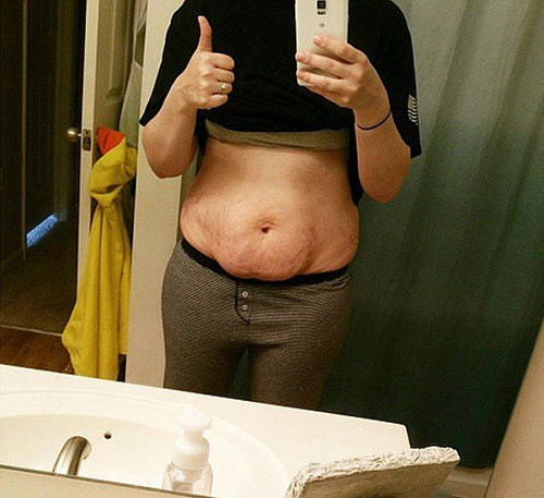 Thăm “nơi” các mẹ thỏa thuê khoe bụng phệ sau sinh - 4